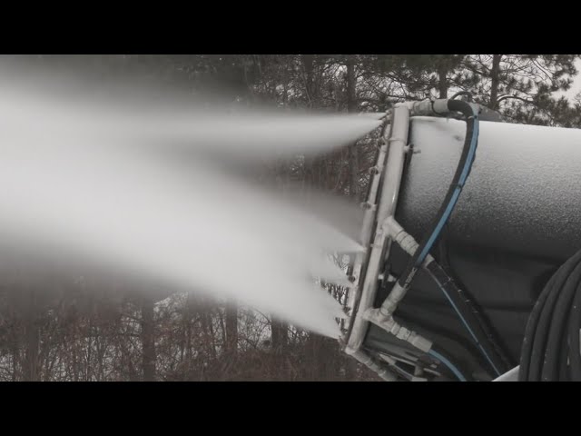 Machine-made snow makes Battle Creek Regional Park a skiing hot spot