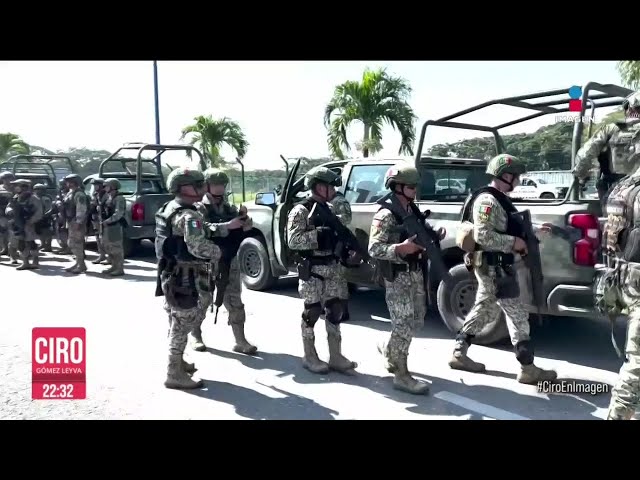 Soldados del Ejército llegaron a Villahermosa, tras ola de asaltos a comercios | Ciro