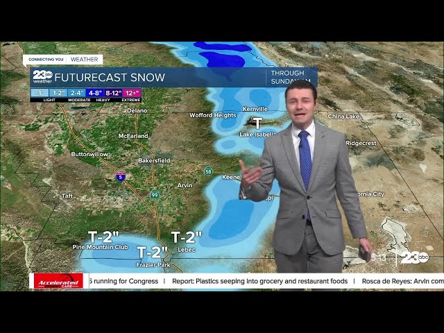 23ABC Evening weather update January 5, 2023