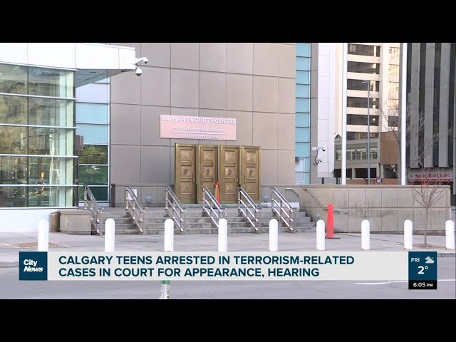 Calgary teens arrested in terrorism-related cases in court