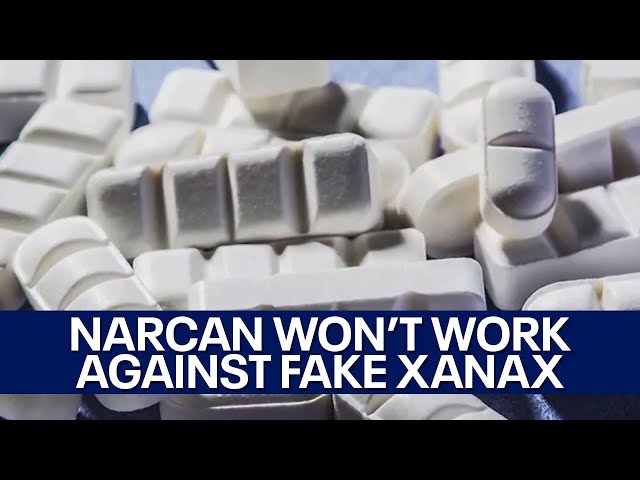 Narcan won't reverse overdose from fake Xanax, doctor says