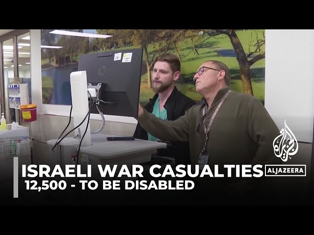 Israeli war casualties: 12,500 soldiers expected to be disabled this year