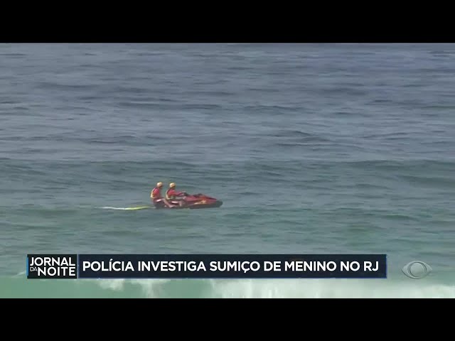 Polícia investiga sumiço de menino no RJ