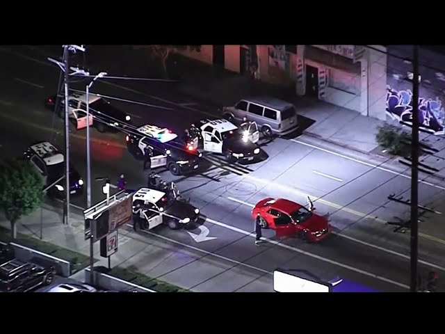 Dangerous, high-speed chase ends in South LA