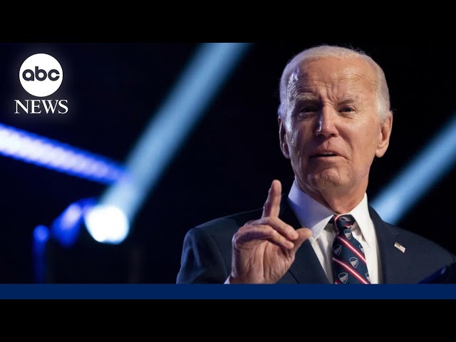 Biden: Trump's a threat to democracy