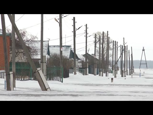 В селах Зерендинского района постоянные перебои со светом