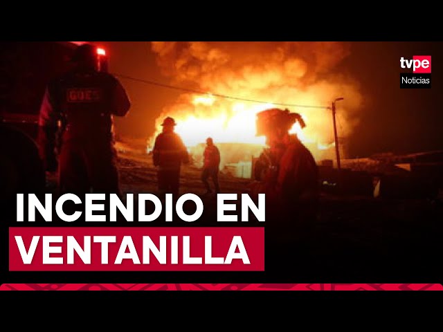 Ventanilla: reportan incendio en asentamiento humano Mi Perú