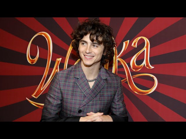 ‘He fits perfectly’: Timothée Chalamet ‘channelling Gene Wilder’ in new Wonka film