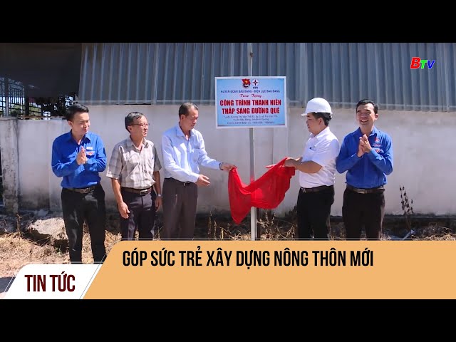 Góp sức trẻ xây dựng nông thôn mới