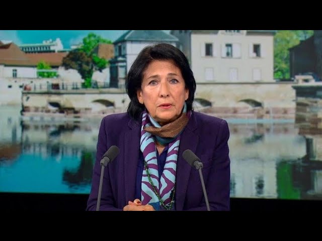 Salomé Zourabichvili : "L’UE doit être présente et donner un sentiment de sécurité aux Géorgien