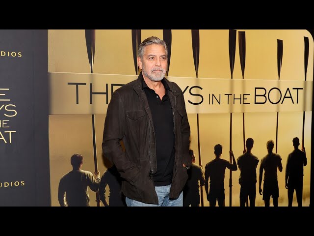 ‘Inspirational’: George Clooney’s new film hit cinemas on Friday