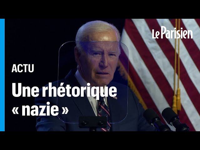 Biden accuse Trump d'utiliser le « même langage que celui utilisé dans l'Allemagne nazie »