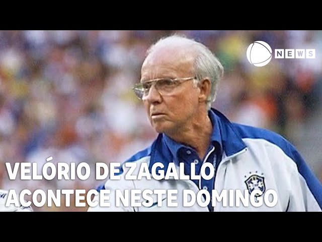 Velório de Zagallo acontece neste domingo