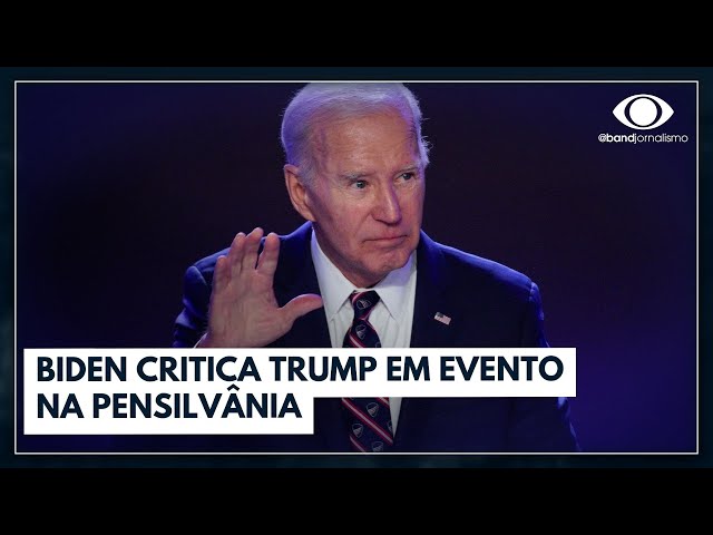 Em discurso sobre 6 de janeiro, Joe Biden culpou Trump por invasão ao Capitólio | Jornal da Noite