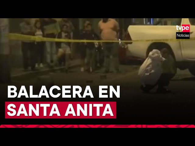 Santa Anita: tres muertos dejó balacera en la vía pública