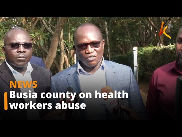 Busia Deputy Governor assures health workers of security at Port Victoria Hospital