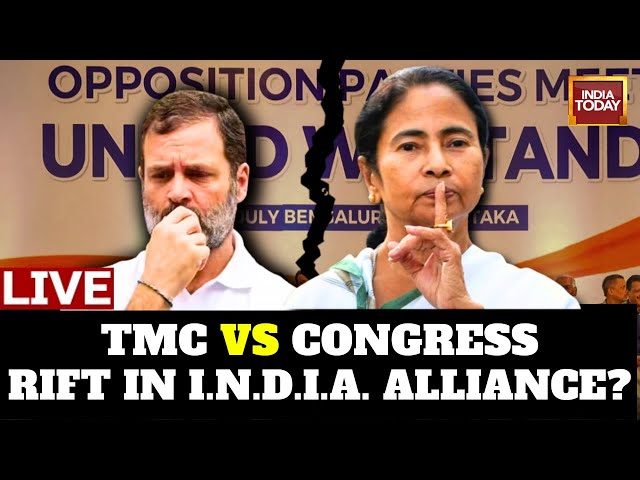 I.N.D.I.A. Seat-Sharing LIVE: Rift In I.N.D.I.A. Bloc Ahead Of Lok Sabha Polls | TMC Vs Congress