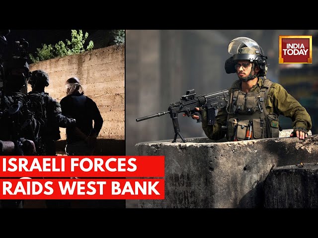 Israel War On Gaza LIVE: Israeli Forces Raid Occupied West Bank Towns | India Today LIVE News