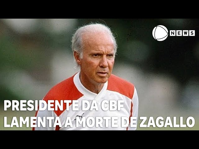 Presidente da CBF lamenta a morte de Zagallo