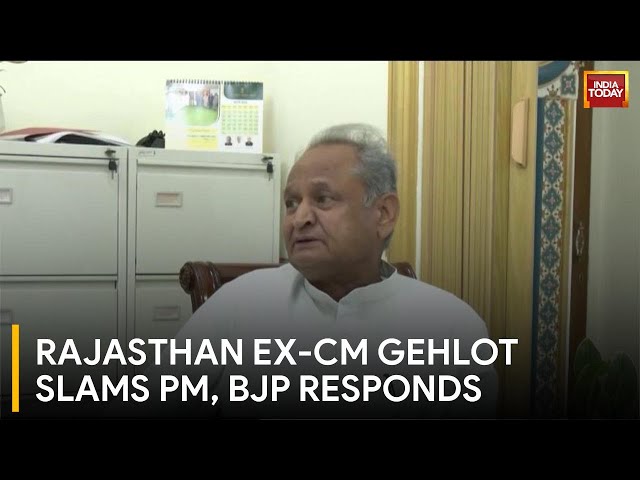 Rajasthan Ex-CM Ashok Gehlot Accuses PM Of Neglecting President; BJP Responds