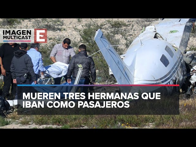 Coahuila: Desplome de una avioneta en Ramos Arizpe deja cuatro muertos