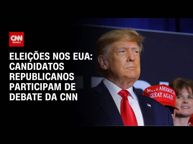 Eleições nos EUA: Candidatos republicanos participam de debate da CNN | AGORA CNN