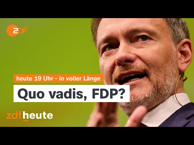 heute 19:00 Uhr 06.01.2024 Treffen der FDP, Klausur der CSU, Regen lässt nach