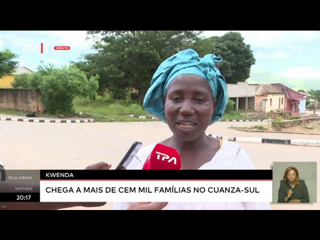 Kwenda chega a mais de cem mil famílias no Cuanza-Sul