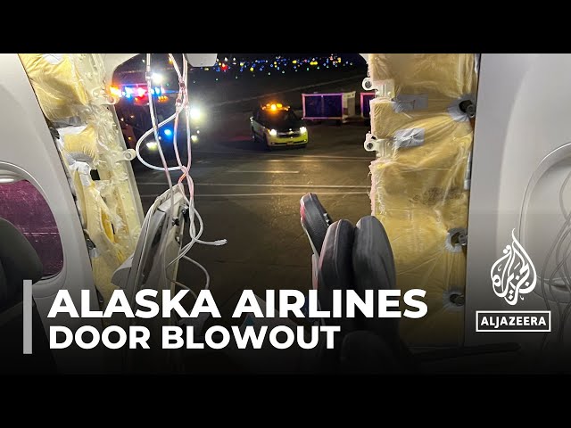 Mid-flight door blowout: Alaska airlines grounds all 737 max 9 planes