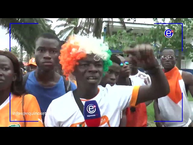 CAN 2023: Le match des supporteurs est déjà bien engagé à Abidjan - EQUINOXE TV