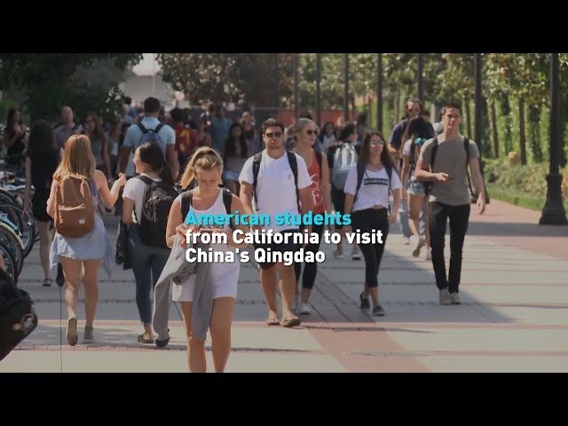 American students from California to visit China's Qingdao