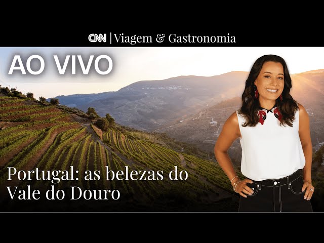 AO VIVO: CNN VIAGEM & GASTRONOMIA | Portugal: As belezas do Vale do Douro - 06/01/2024