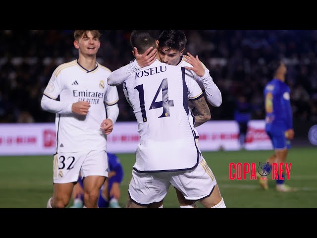 RESUMEN Arandina 1-3 Real Madrid | Highlights | Dieciseisavos de final | Copa del Rey