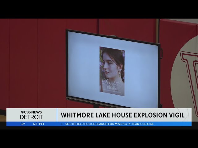 Vigil held for Whitmore Lake house explosion victims