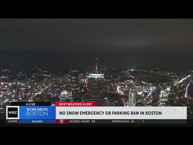 Boston will not issue snow emergency for winter storm