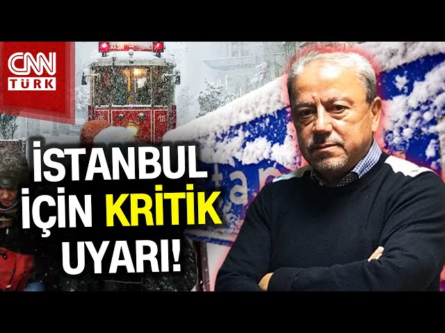 İstanbul İçin Kritik Uyarı! Dondurucu Soğuk Geliyor... Peki, Kar Yağışı İçin Kritik Tarih Ne? #Haber