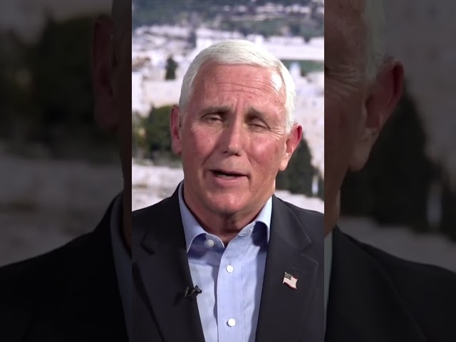 Mike Pence: 'American people open to new leadership'