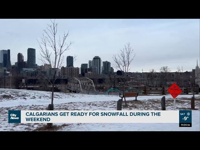 Calgarians prepare for low temperatures