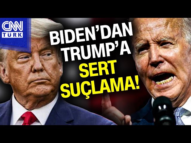 Biden'dan Trump'a Sert Sözler: "Trump Nazi Almanyası İle Aynı Dili Kullanıyor!" 