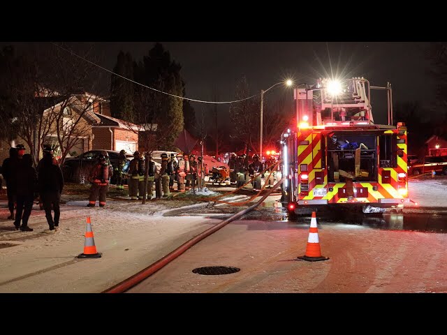 ⁣Two residents pronounced dead after house fire in Ontario