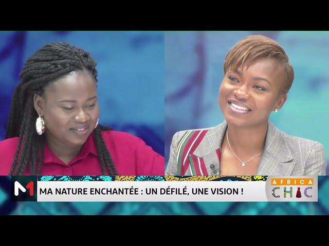 #AfricaChic.. Ma nature enchantée: un défilé, une vision