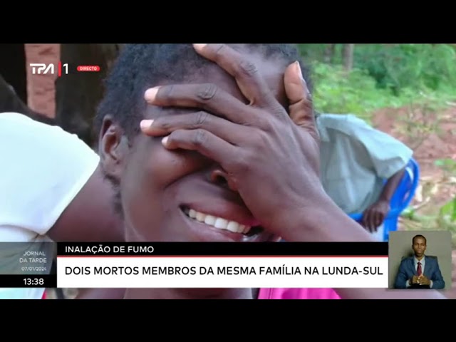 Inalação de fumo - Dois mortos mebros da mesma família na Lunda-Sul