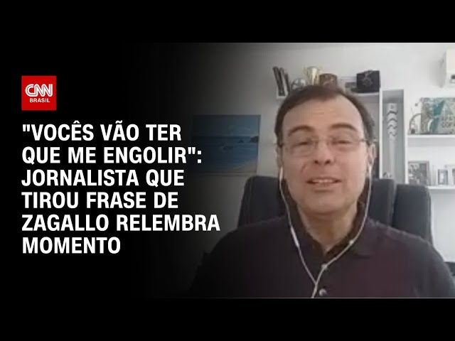 "Vocês vão ter que me engolir": jornalista que tirou frase de Zagallo relembra momento | A