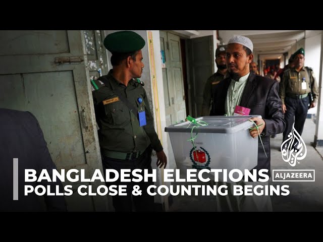 Bangladesh counts votes in low-turnout election boycotted by opposition