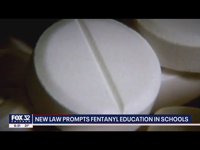 New Illinois law mandates fentanyl education in schools