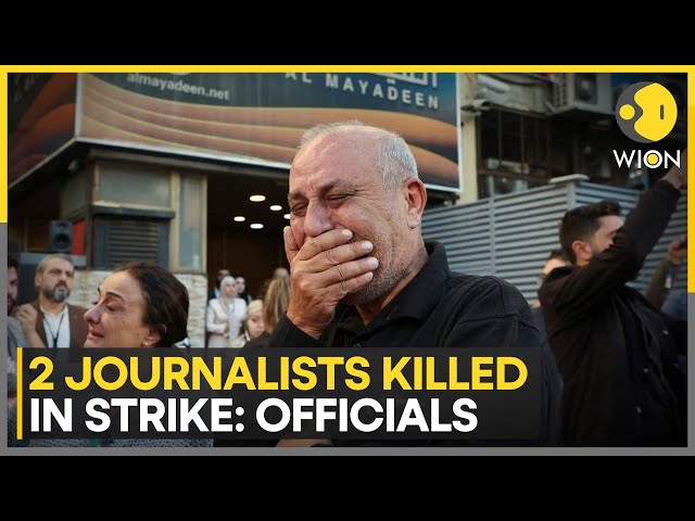 Israel-Hamas war: Israeli strike kills two journalists in Gaza, officials say | WION