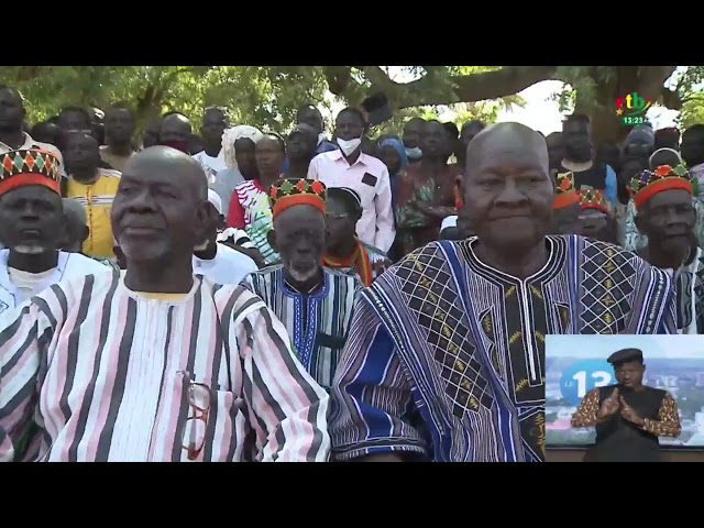 Cérémonie de Nabasga ou fête coutumière de Naaba Tanga 2, chef du canton de Nahartenga