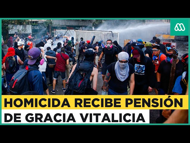 Homicida recibe pensión de gracia de más de $600 mil por apremios ilegítimos en el estallido social