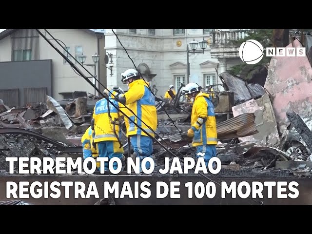 Número de mortos sobe para 126 após terremoto no Japão