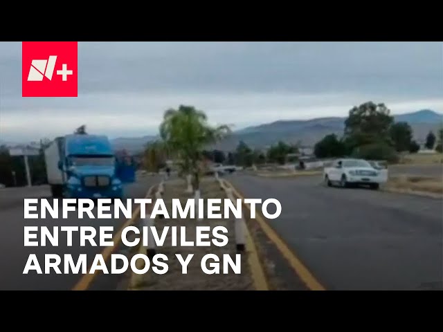 Reportan enfrentamiento entre Guardia Nacional y hombres armados en Michoacán - Las Noticias